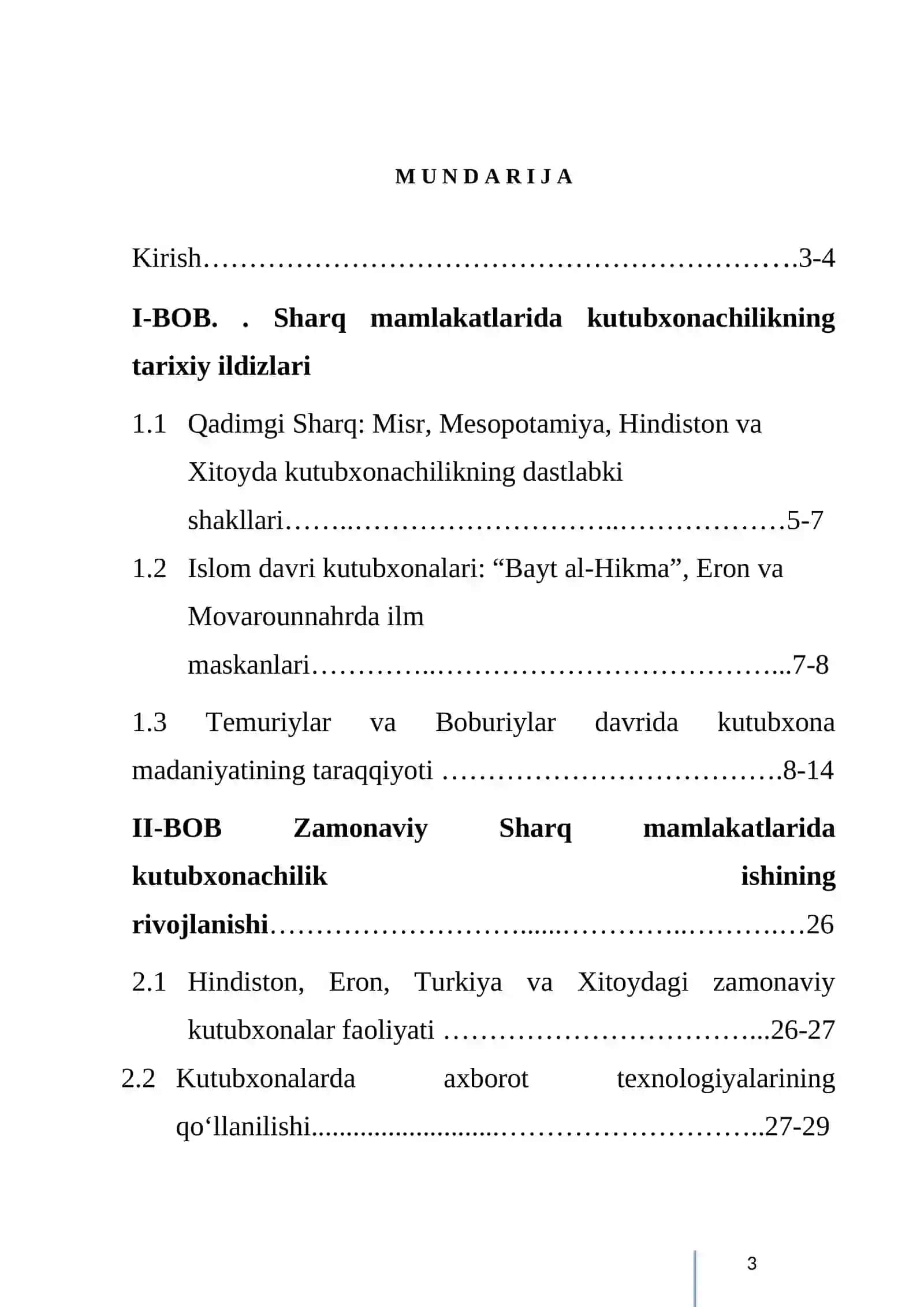 SHARQ MAMLAKATLARIDA KUTUBXONACHILIK ISHI 4