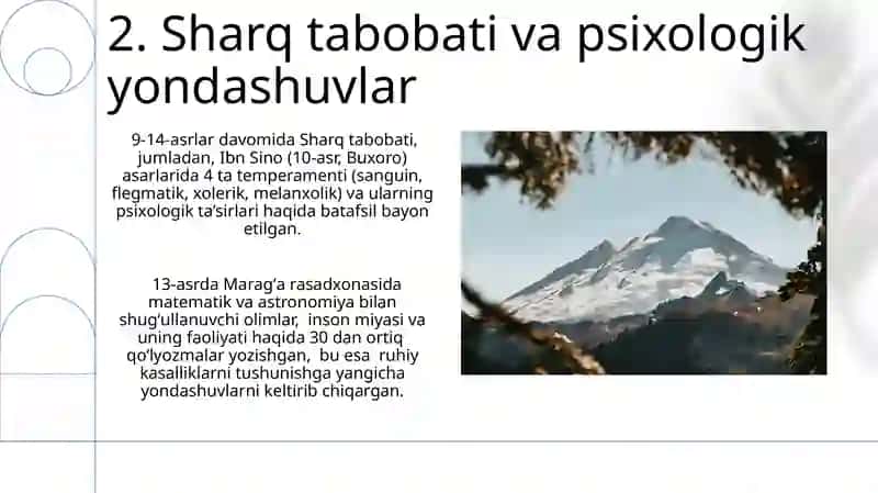 Sharq mutaffakkirlarining psixologik qarashlari (IX-XIV asrlar) 4