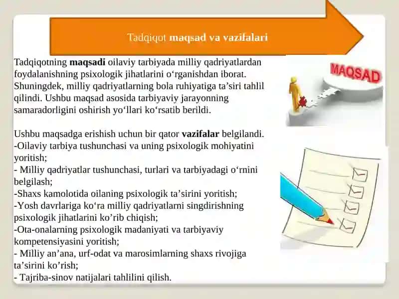 ОILАVIY TАRBIYАDА MILLIY QАDRIYАTLАRDАN FОYDАLАNISHNING РSIXОLОGIK XUSUSIYАTLАRI 4