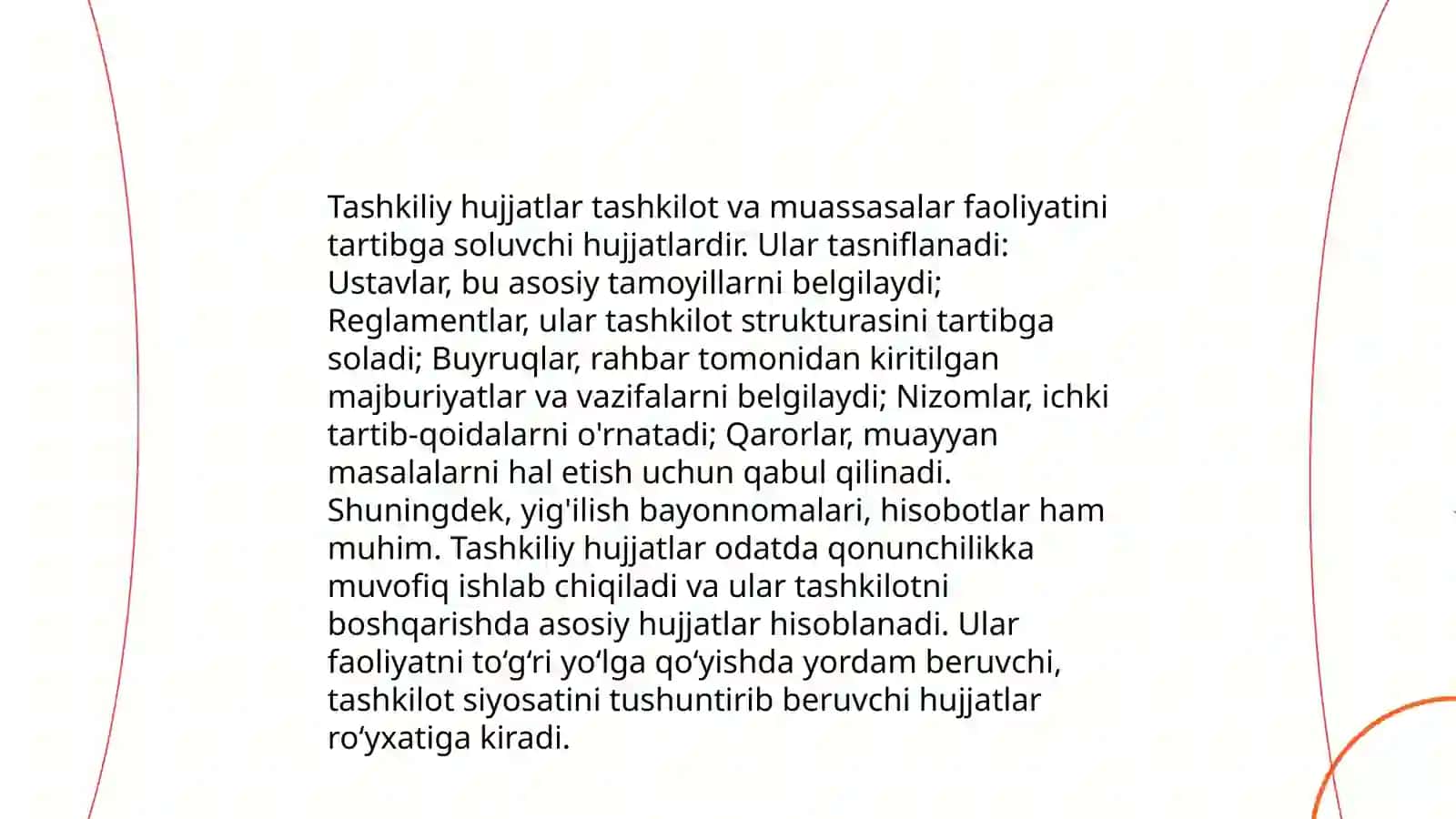 Tashkiliy hujjatlar 4