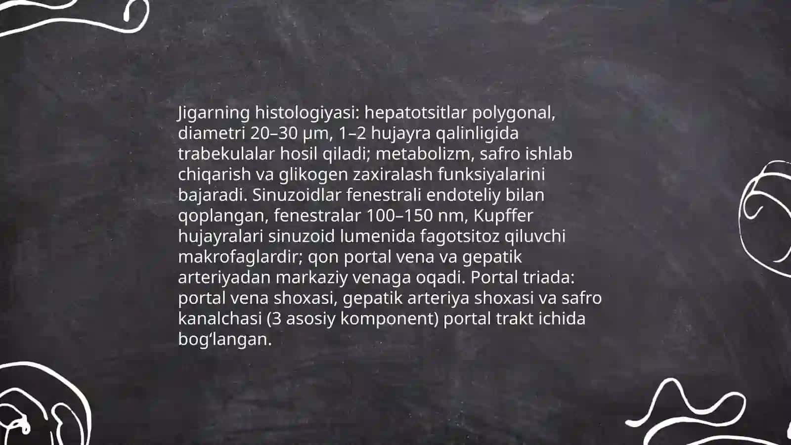 Jigarning tuzilishi fiziologiyasi patalogiyasi 4