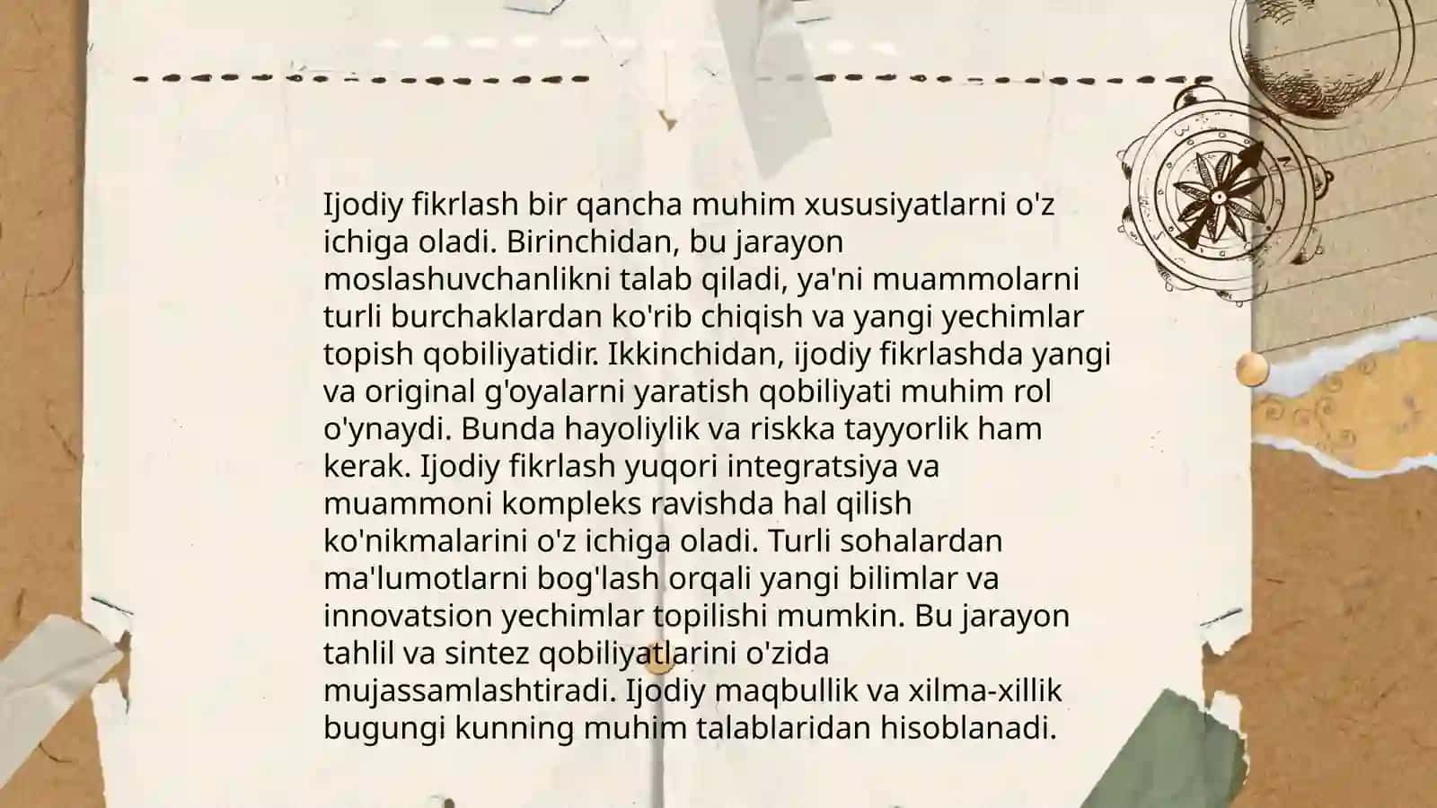 Ijodiy matn va uning turlari 4