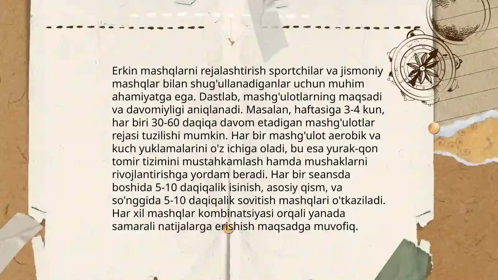 Oddiy sakrashlar va erkin mashqlarni o'rgatishni takomillashtrish 4