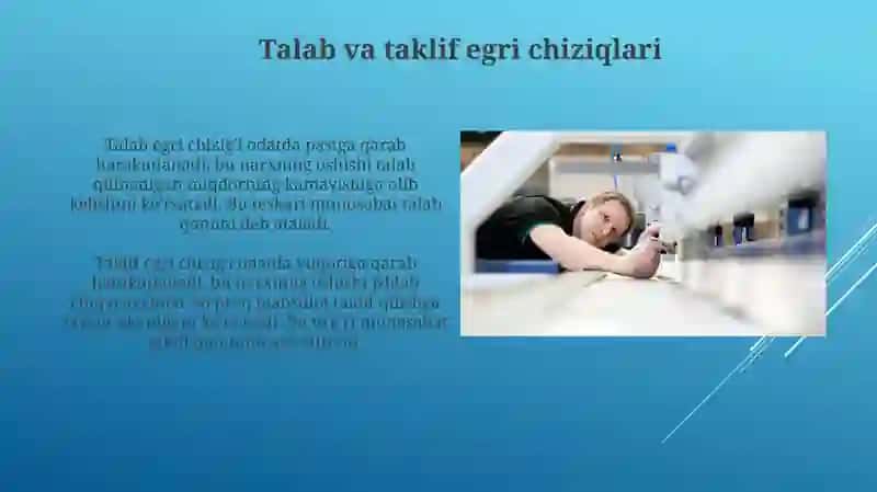 Talab va taklif tahlili 4