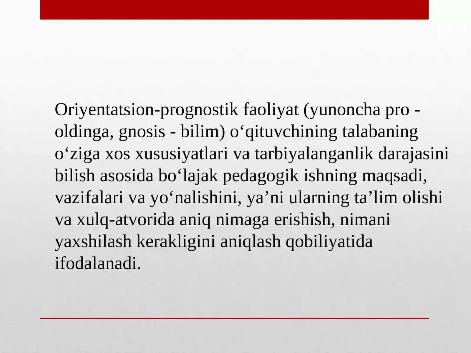 Oliy ta'lim tizimi darslari 4