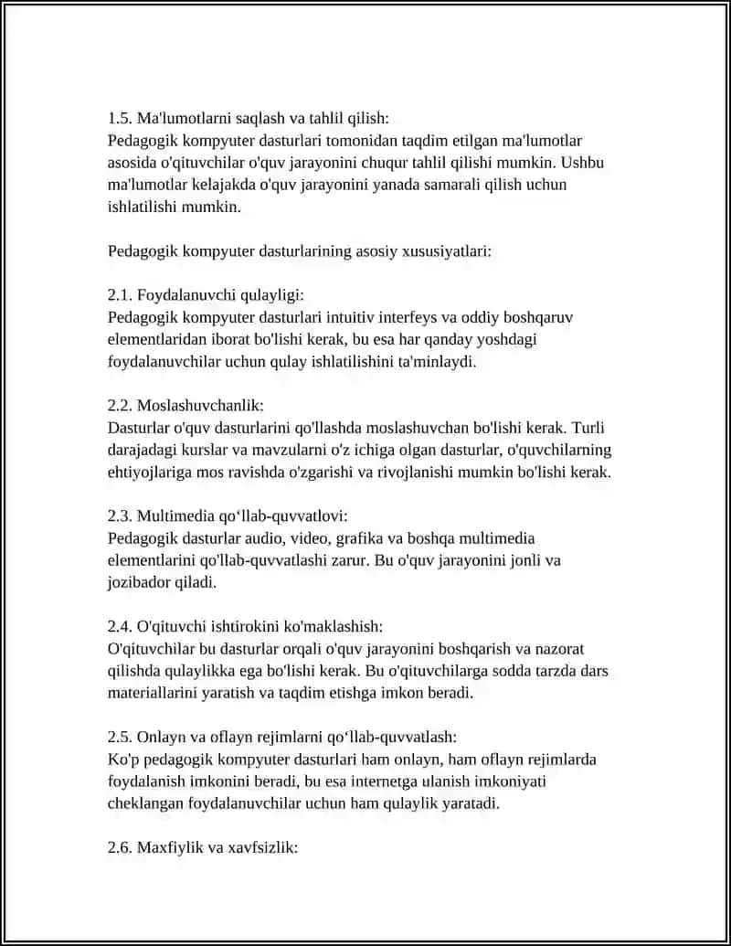 Pedagogik kompyuter dasturlari 4