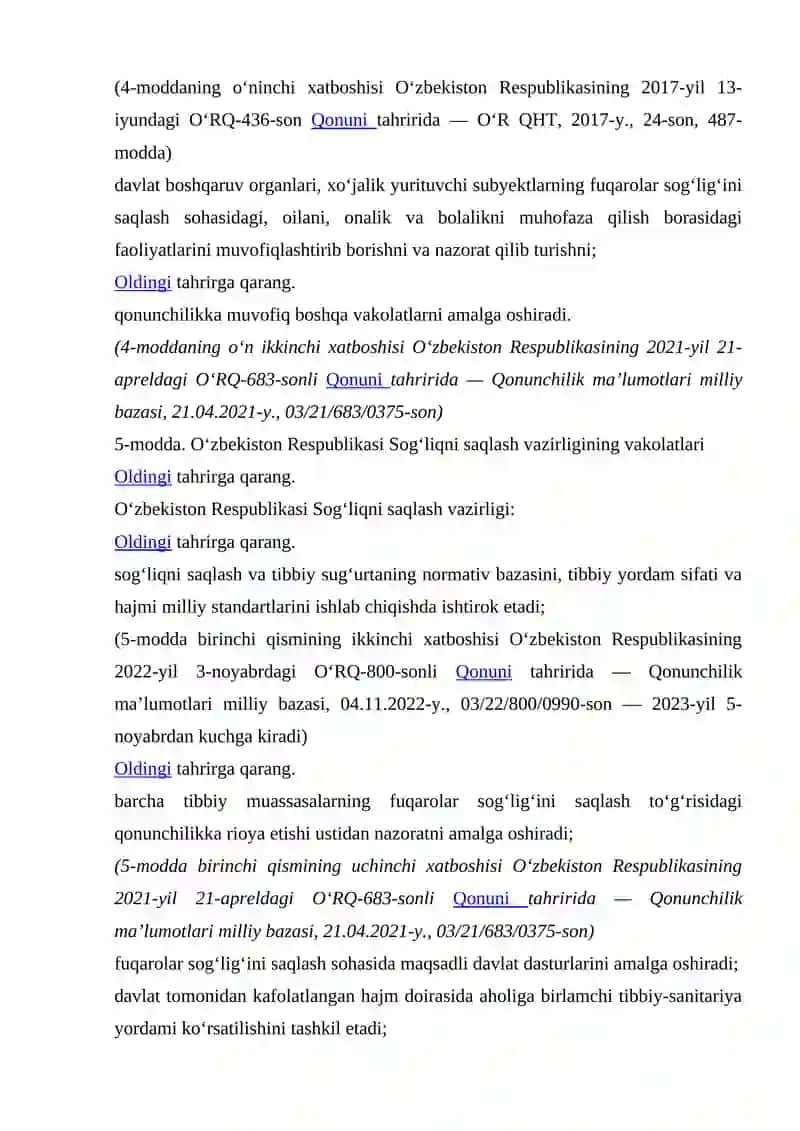 Fuqarolar sog‘lig‘ini saqlash to‘g‘risida 4