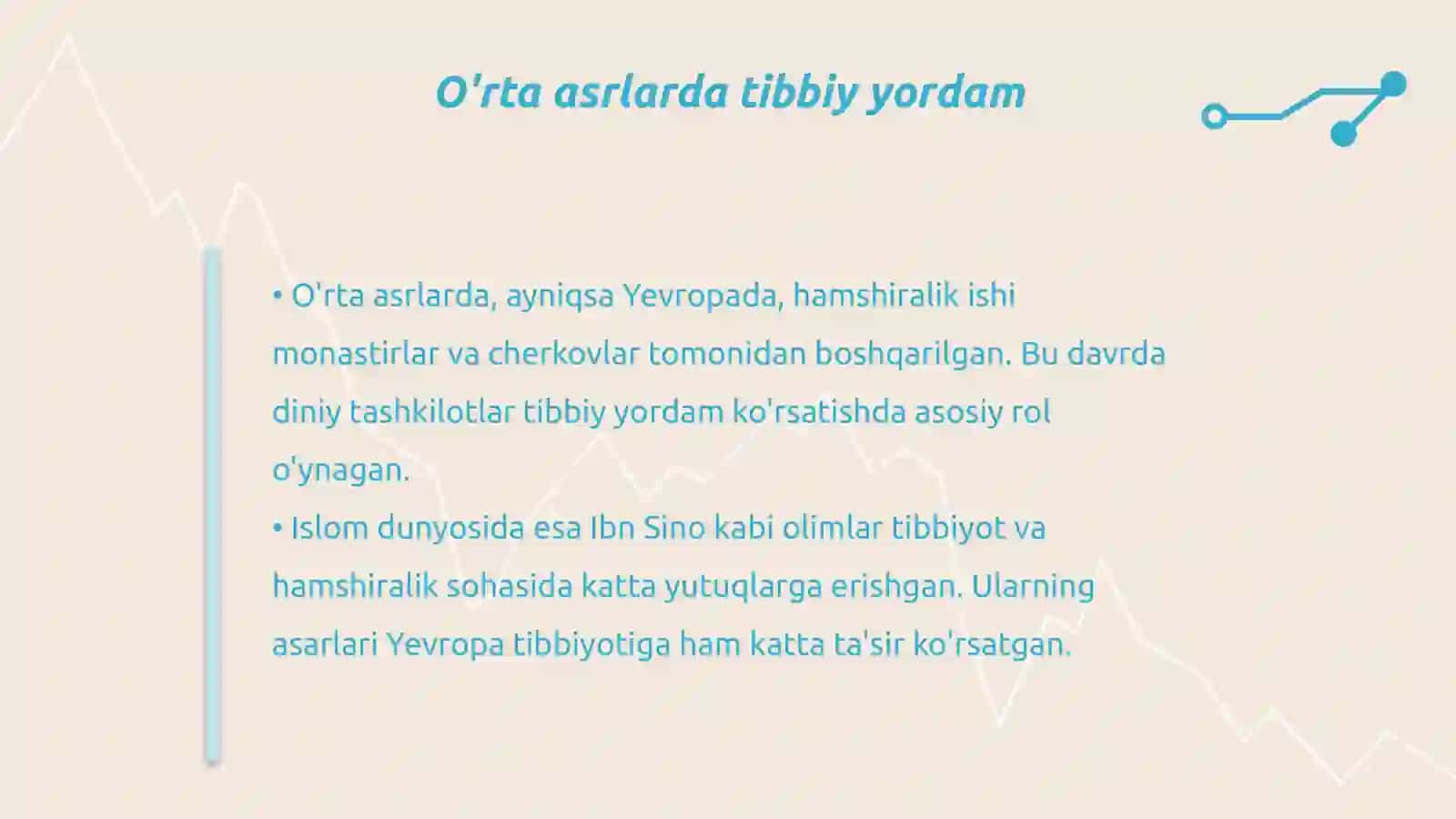 Hamshiralik ishining rivojlanish tarixi va davrlari 4