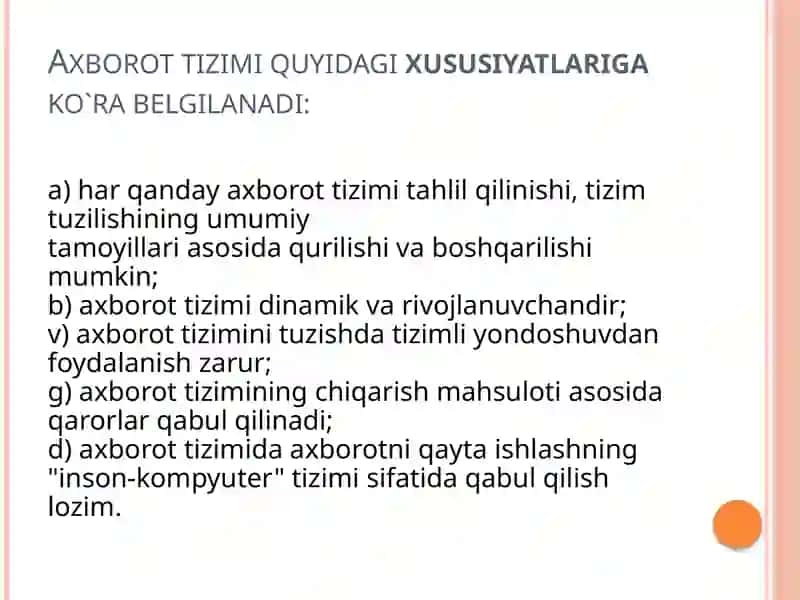 Axborot Tizimlari va Menejment 4