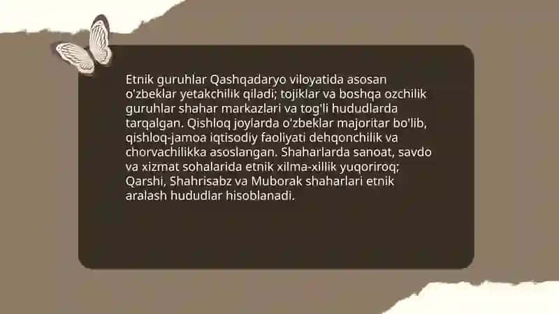 Qashqadaryo viloyatining etnik xilma-xilligi 4