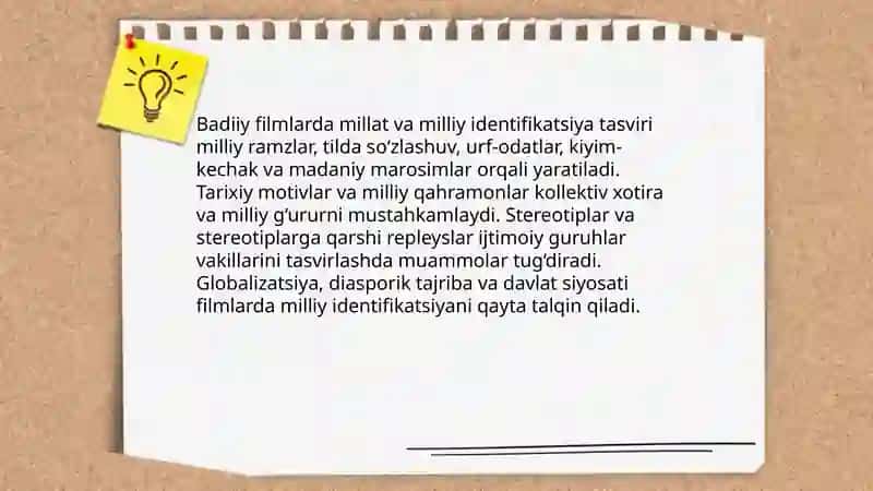 Badiiy filmlar va ommaviy madaniyat 4