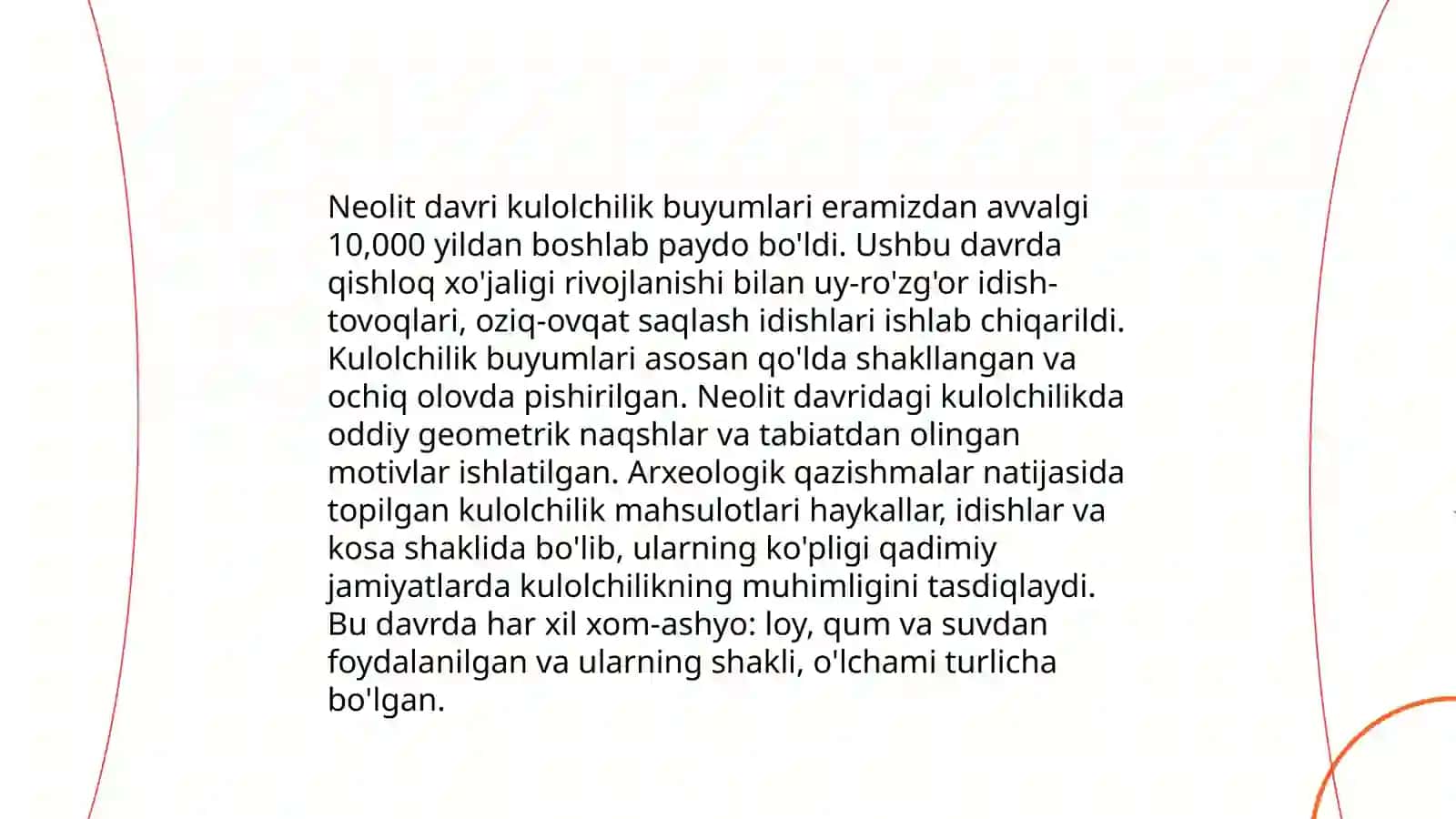 Neolit davri yodgorliklari 4