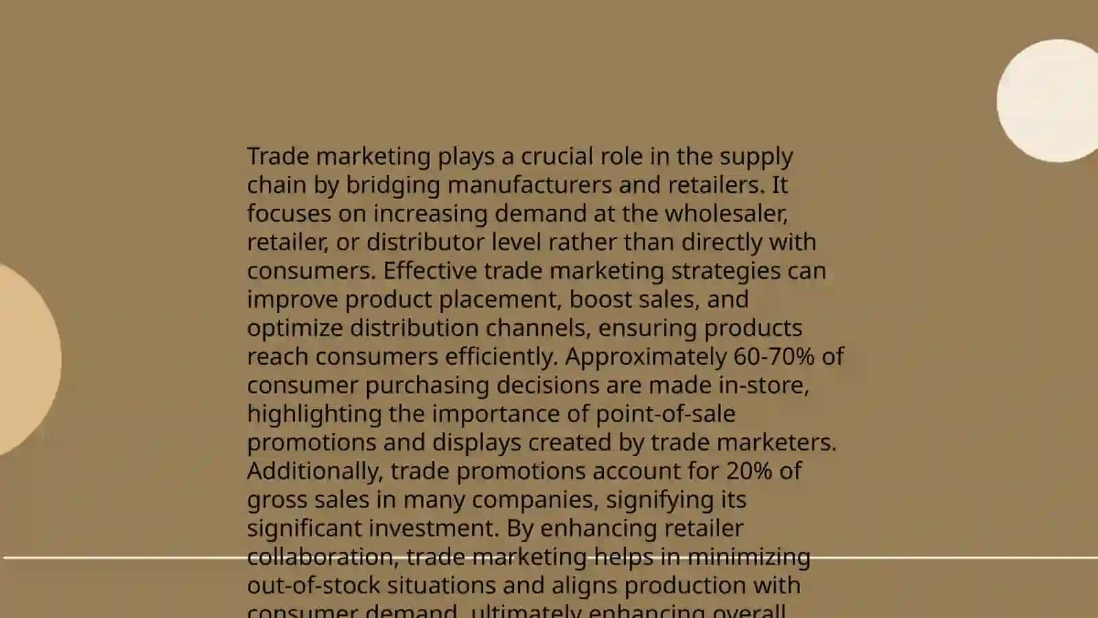 Introduction to trade marketing 4