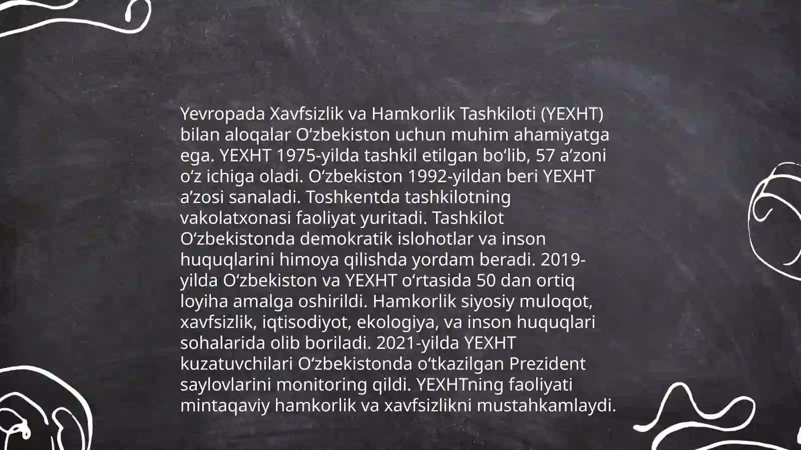 Birlashgan Millatlar Tashkiloti (BMT) bilan hamkorlik 4