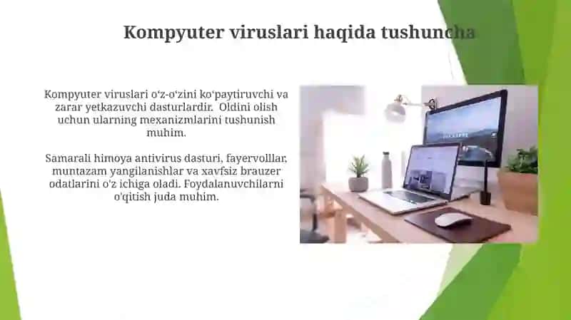 Kompyuter viruslaridan himoyalanish.Axborot xavfsizligini ta’minlash qonunchiligi 4