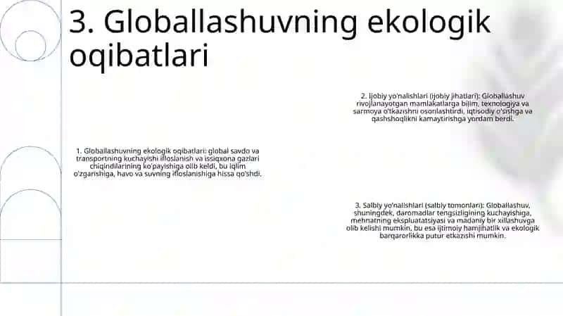 Globallashuvning Iqtisodiy Ta'limi 4