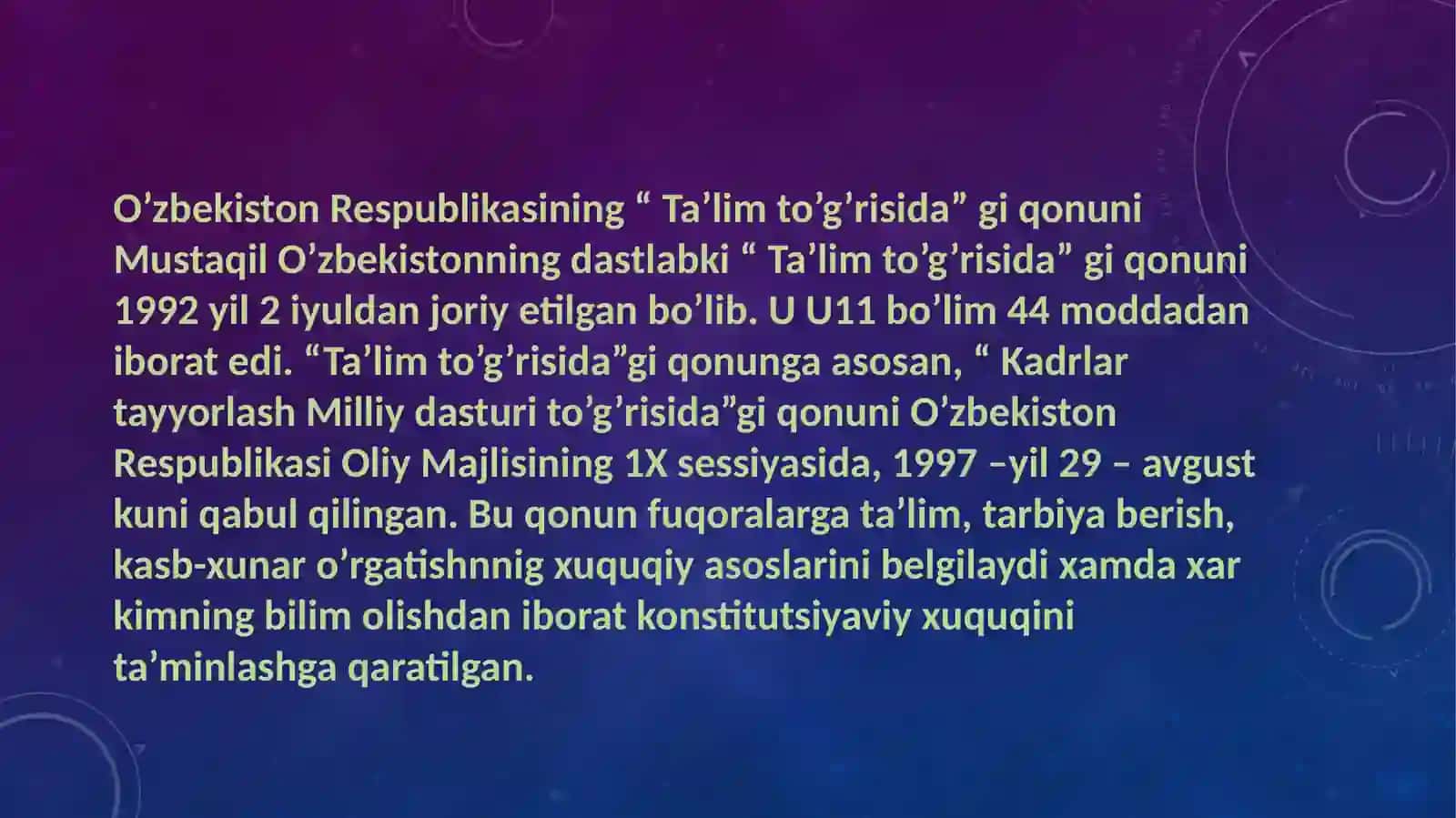 Biologiyadan tuzilgan DTS ning mazmun mohiyati va uni joriy etishning ilmiy - metodik asoslari 4