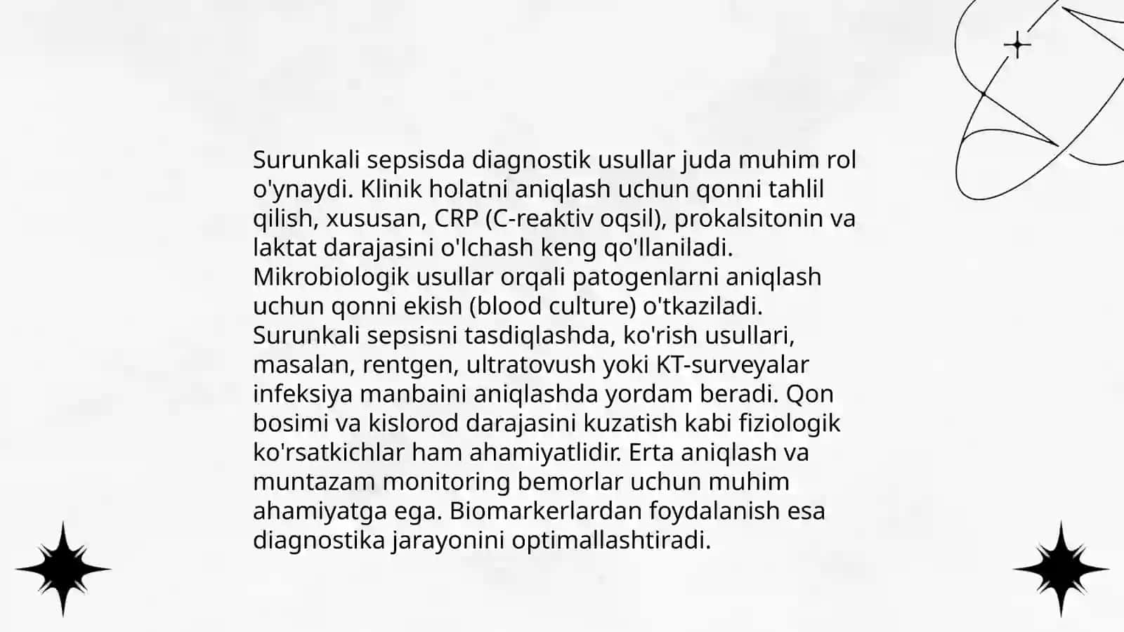 Surunkuli sepsis va OITS. Bo'g'im va suyak silini davolash xirurgik usullari 4