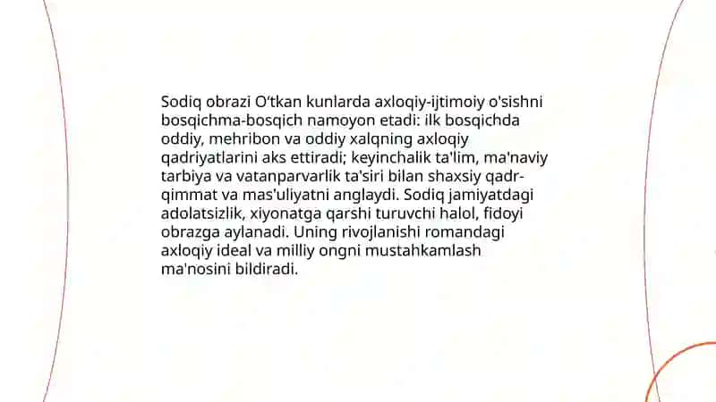 Oʻtkan kunlar - Abdulla Qodiriy 4