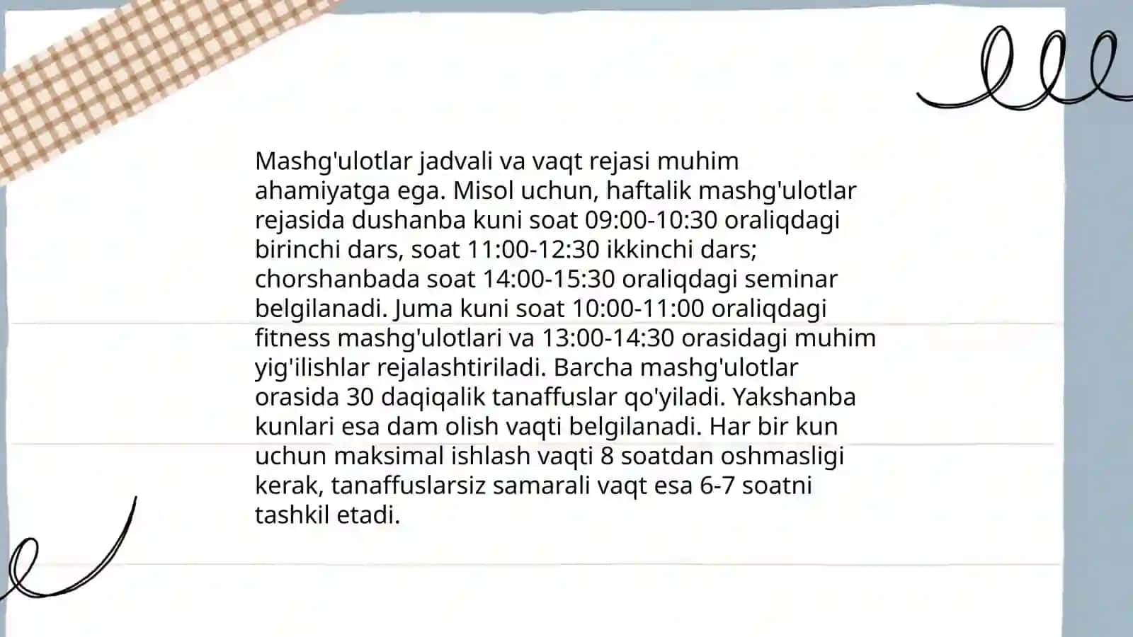 Jismoniy tarbiya ishlarini rejalashtirish va hisobga olish 4