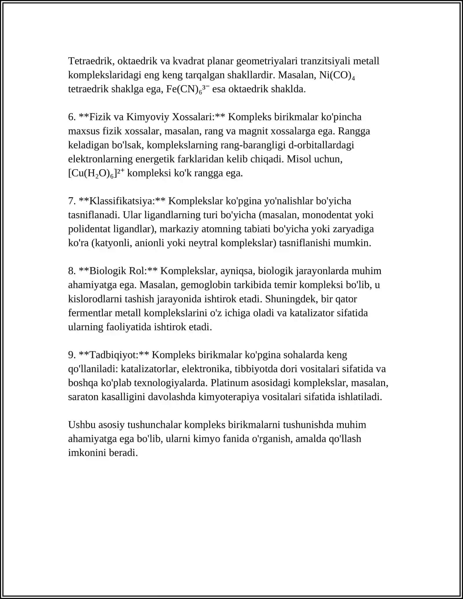 KOMPLEKS HOSIL QILISH USULINING ASOSLARI 4