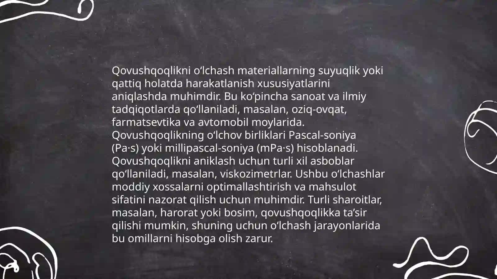 Suyuqliklarning qovushqoqligini aniqlash usullari 4