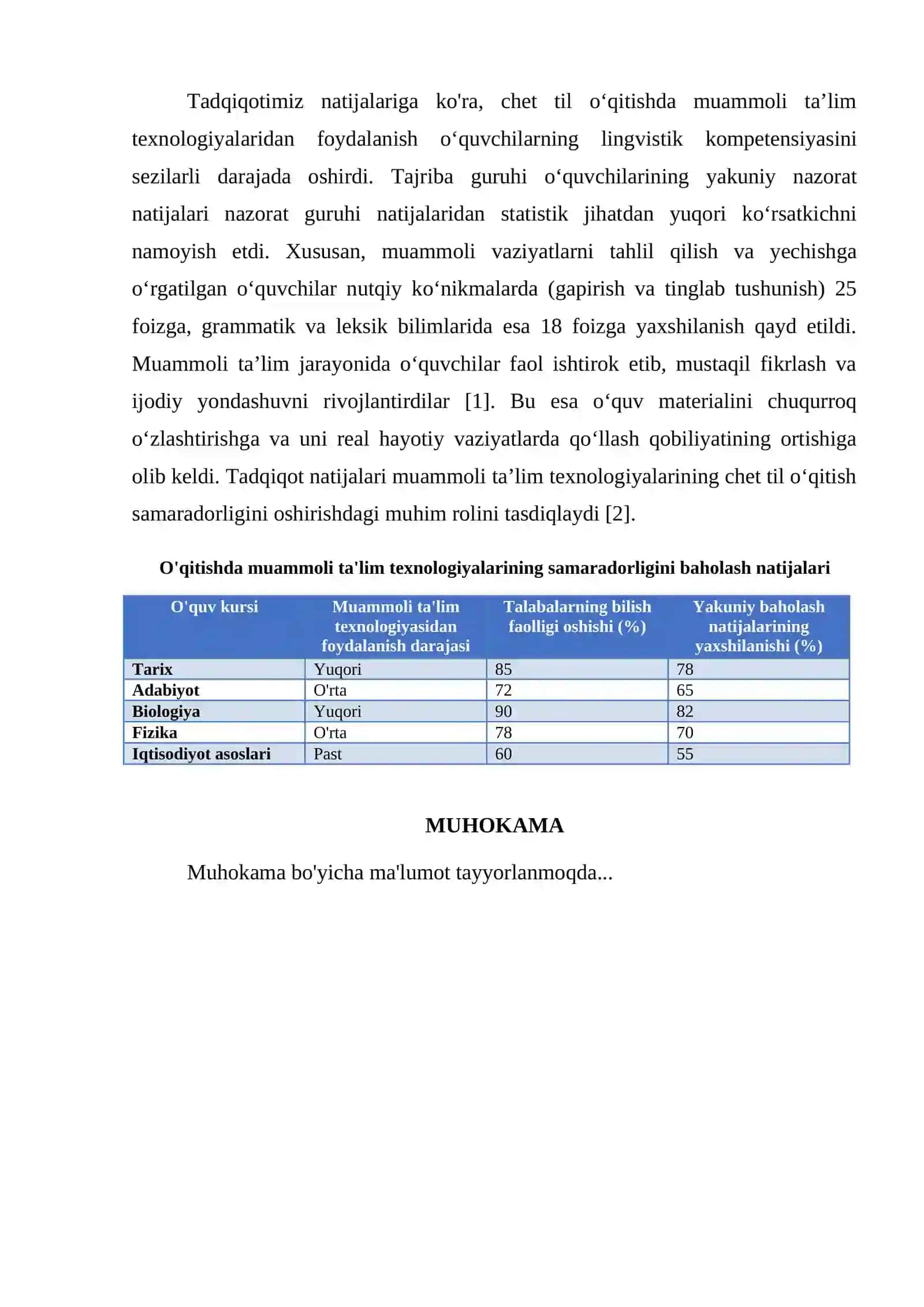 CHET TIL O‘QITISHDA MUAMMOLI TA’LIM TEXNOLOGIYALARI 4