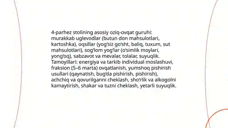 4-parhez stoli 4