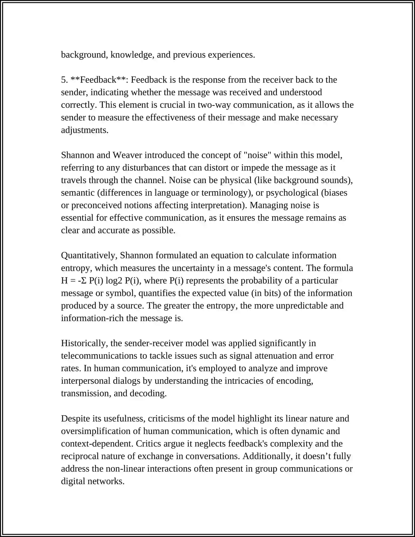 COMMUNICATION PRINCIPLES 4