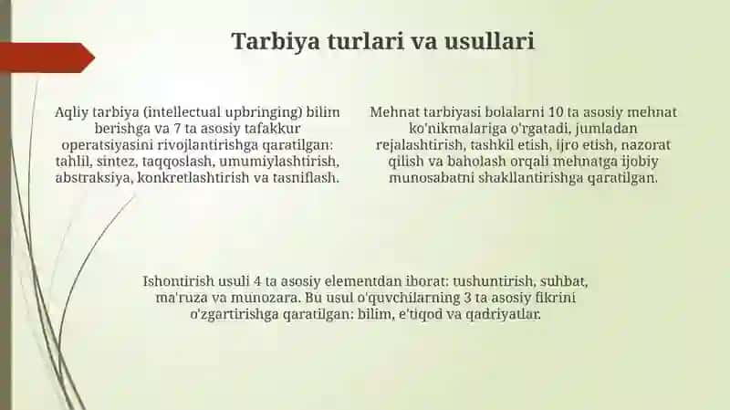 Tarbiyanazariyasi 4