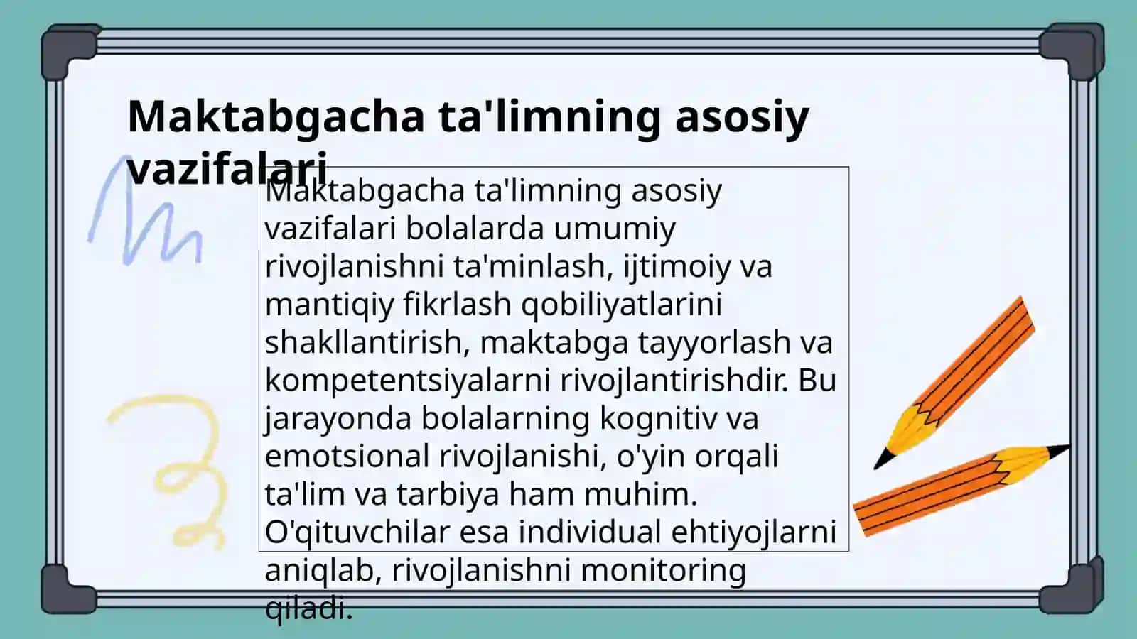Maktabgacha ta'limni va ta'lim tizimida tutgan oʻrni 4