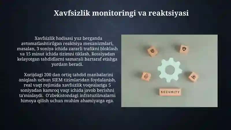 Axborot xavfsizligini boshqarish tizimlari 4