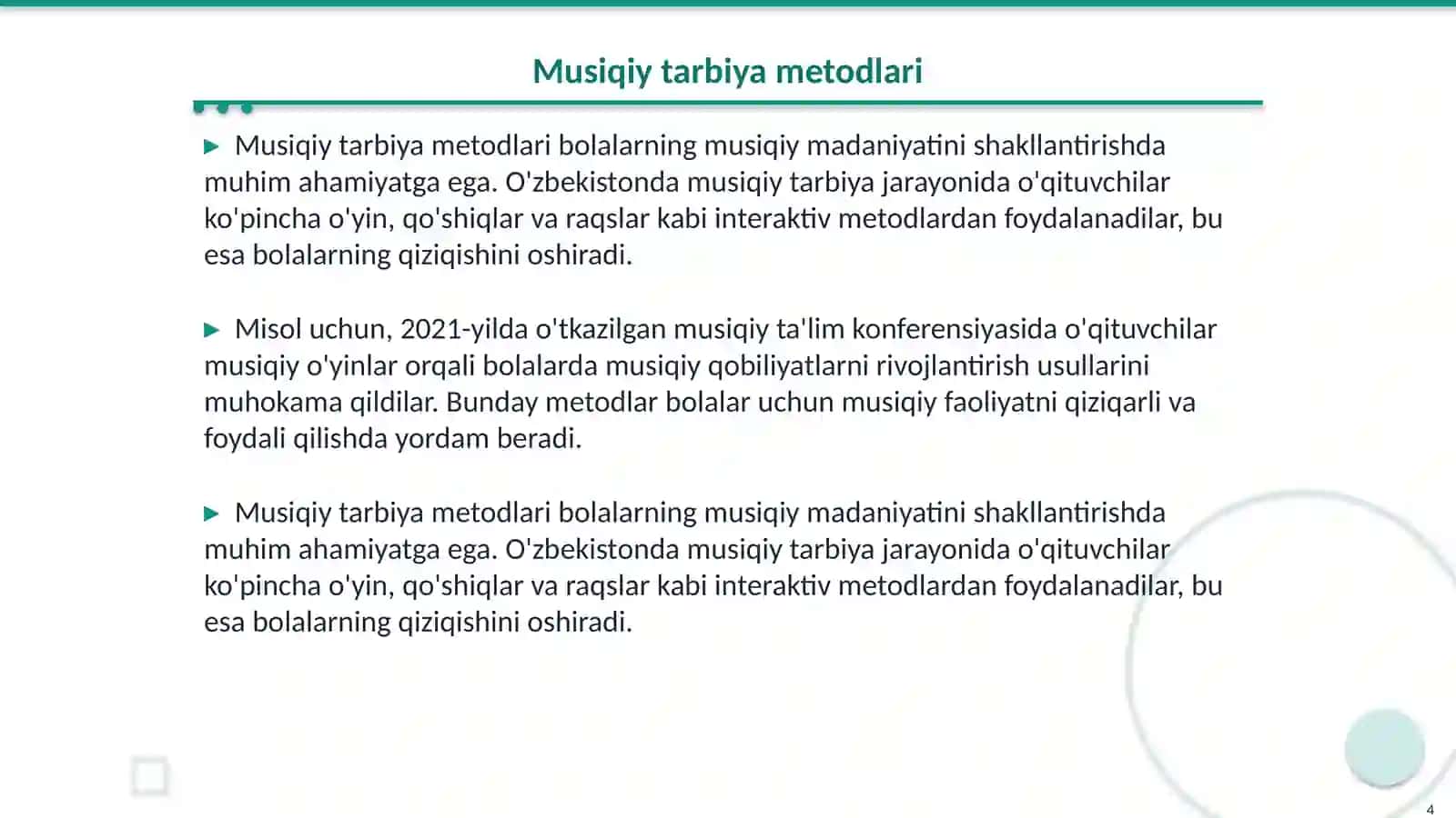 MTTning pedagogik jarayonida bolalarning musqiy madaniyatini shakllantirish 4