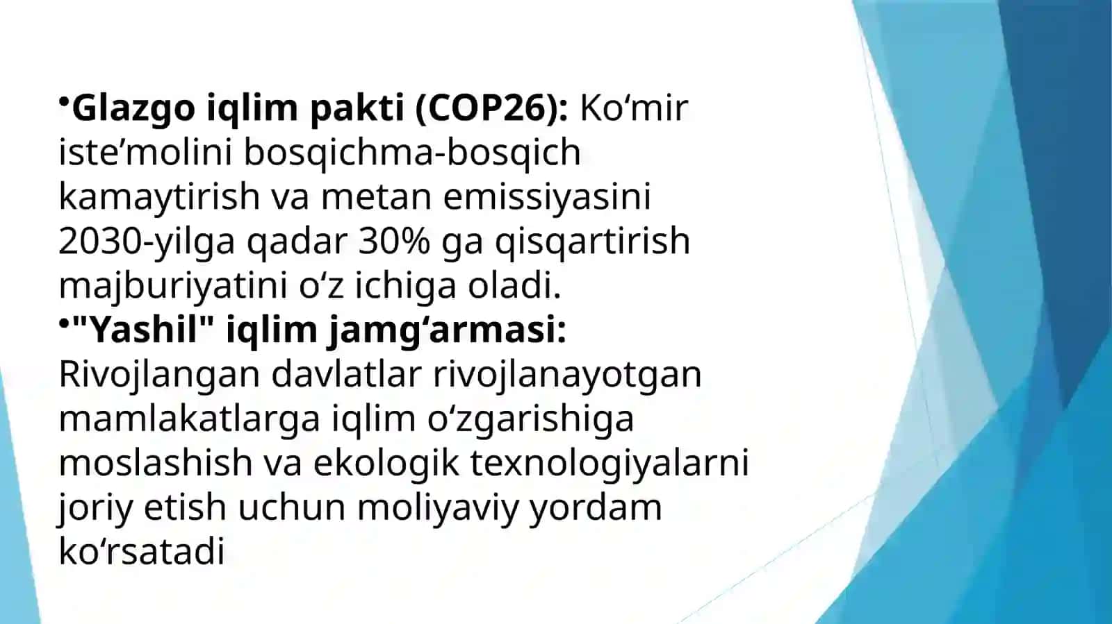 Xalqaro xaridlar va O'zbekistonda amalga oshirilayotgan ishlar 4