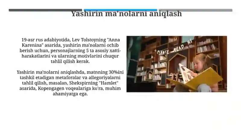 Muhim o'qishning ahamiyati 4