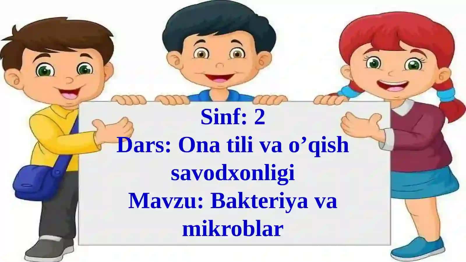 17-umumi yo’rtata’lim maktabi bo’lishli 2-sinif sinfi 4