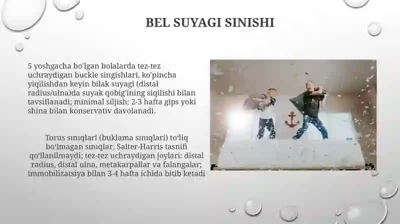 Bolalarda Suyak Shikastlarini O'ziga Xosligi 4