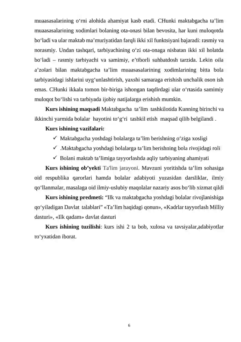 MAKTABGACHA TA’LIM TASHKILOTLARIDA TA’LIM-TARBIYA ISHLARINI REJALASHTIRISH VA HISOBGA OLISH 4