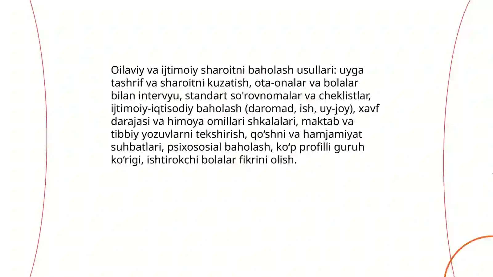 Ota-ona qaramog'idan mahrum bo‘lgan bolalarni aniqlash va joylashtirish 4