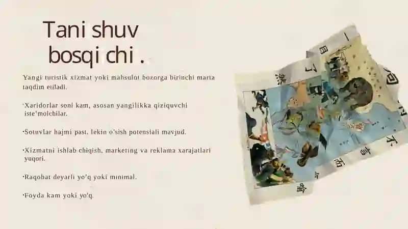 Turizm xizmatlarining hayotiy sikli 4