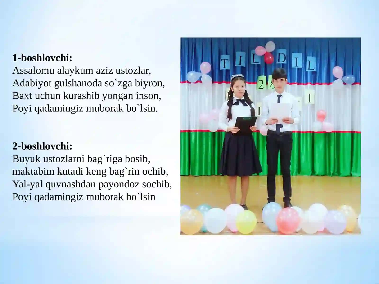 “Til-dil kaliti” tadbirdan lavhalar 4
