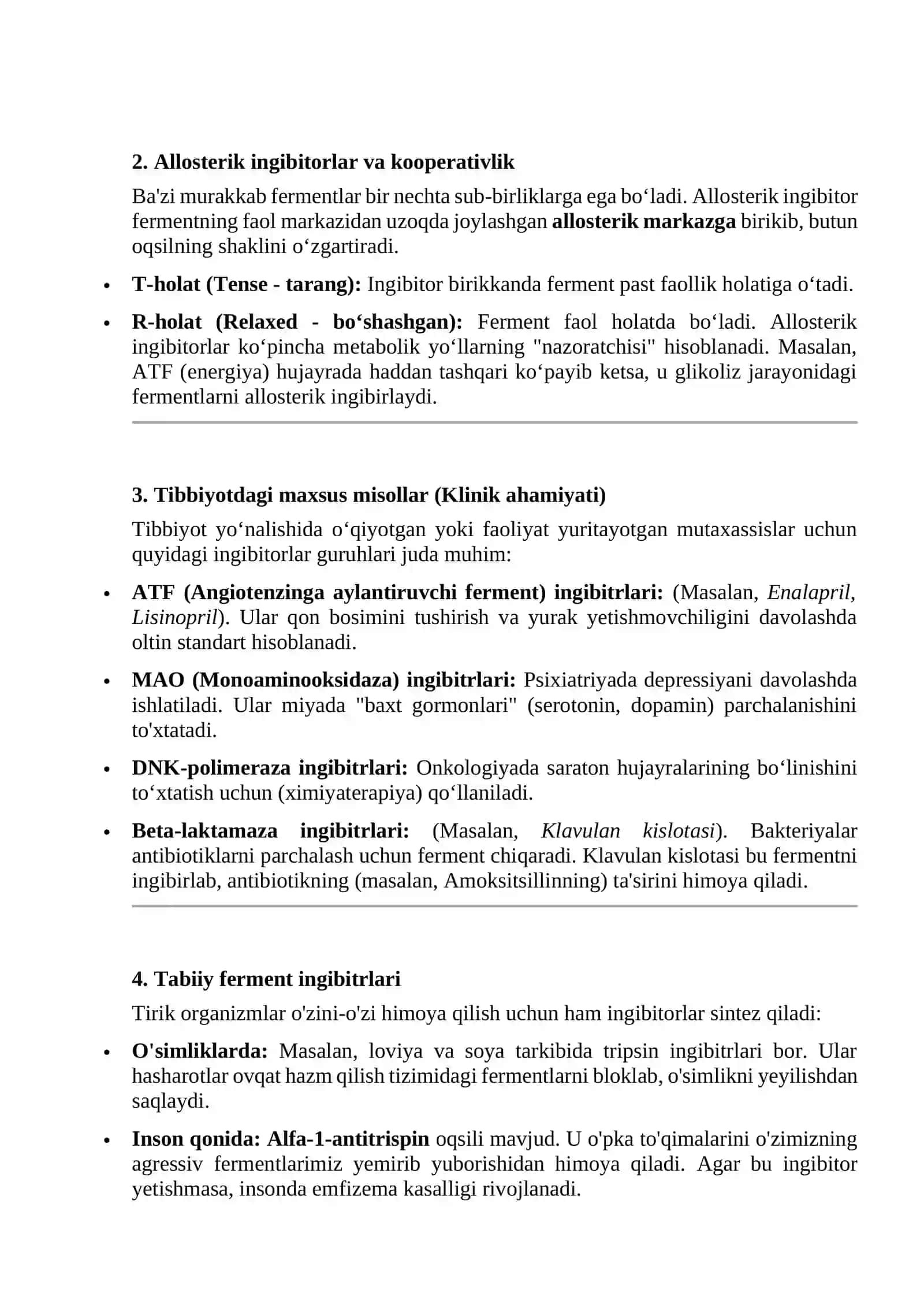 Ferment ingibitrlari haqida ma'lumot 4