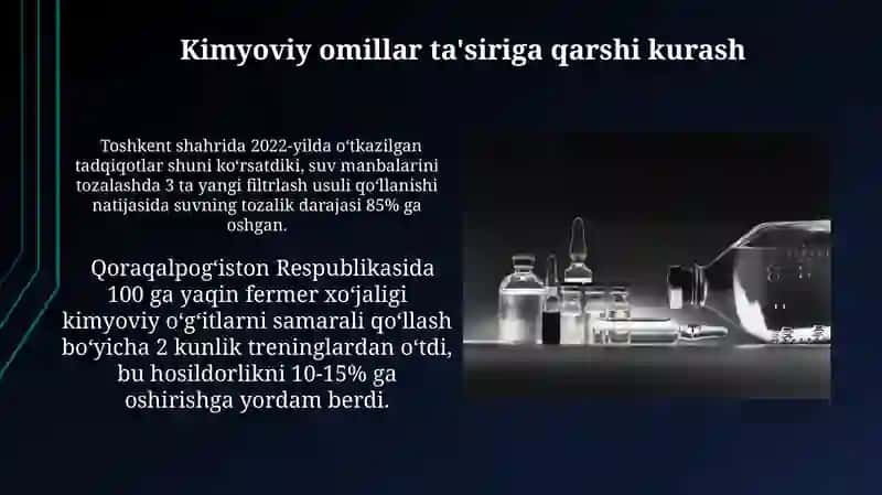 Kimyoviy omillarni umumzaxarli va maxsus ta'siri haqida tushuncha 4