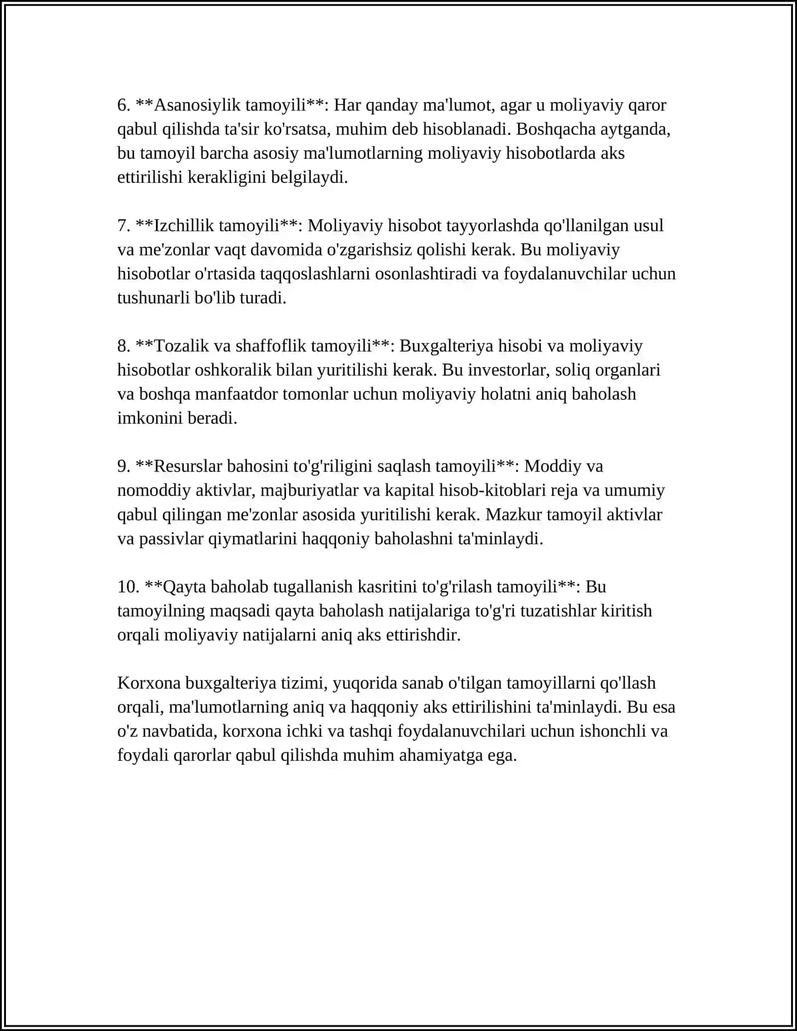 KORXONA BUXGALTERIYASI VA UNI SHAKLLANISHI AUDITI 4