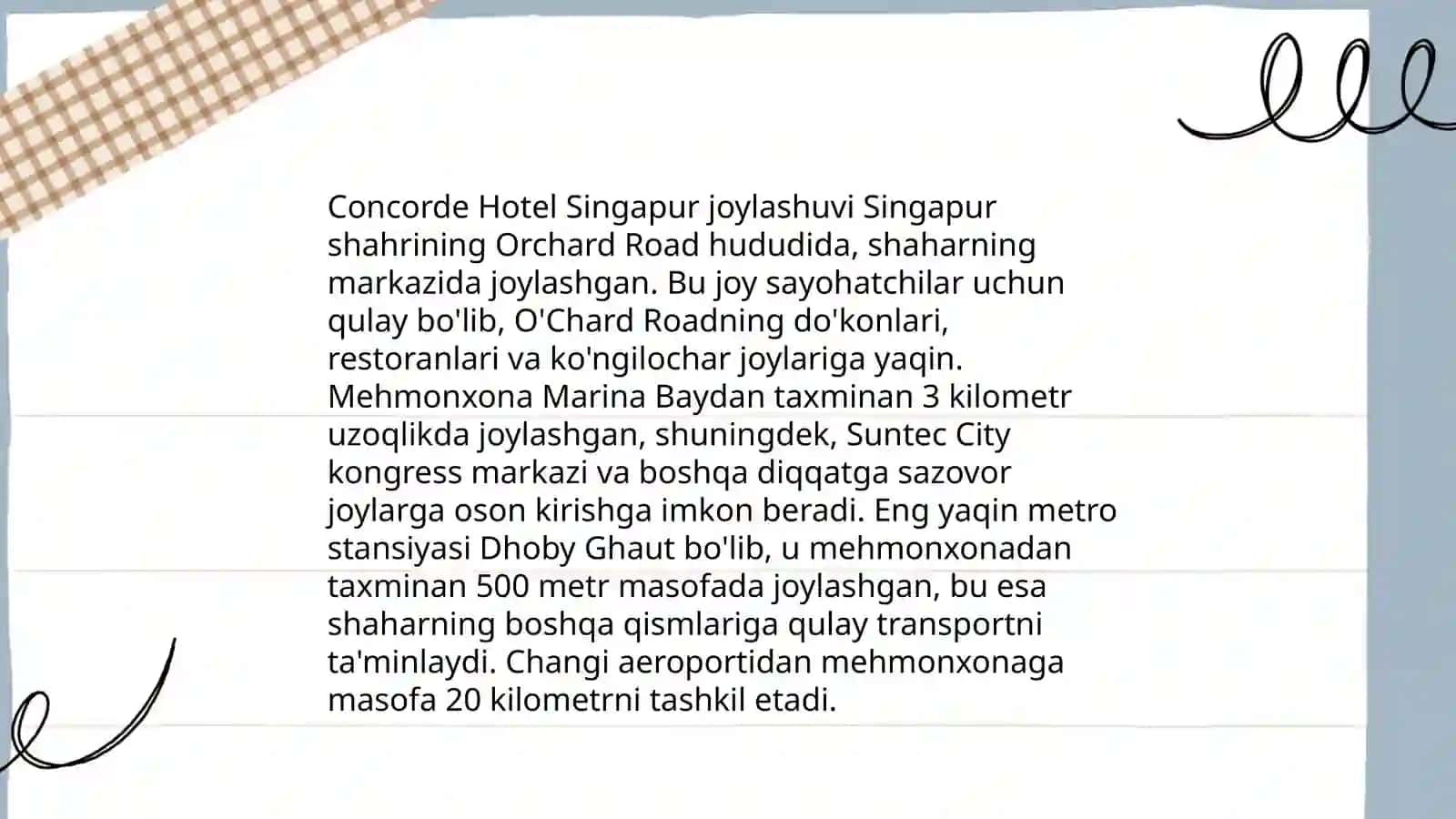 Concorde Hotel Singapur 4