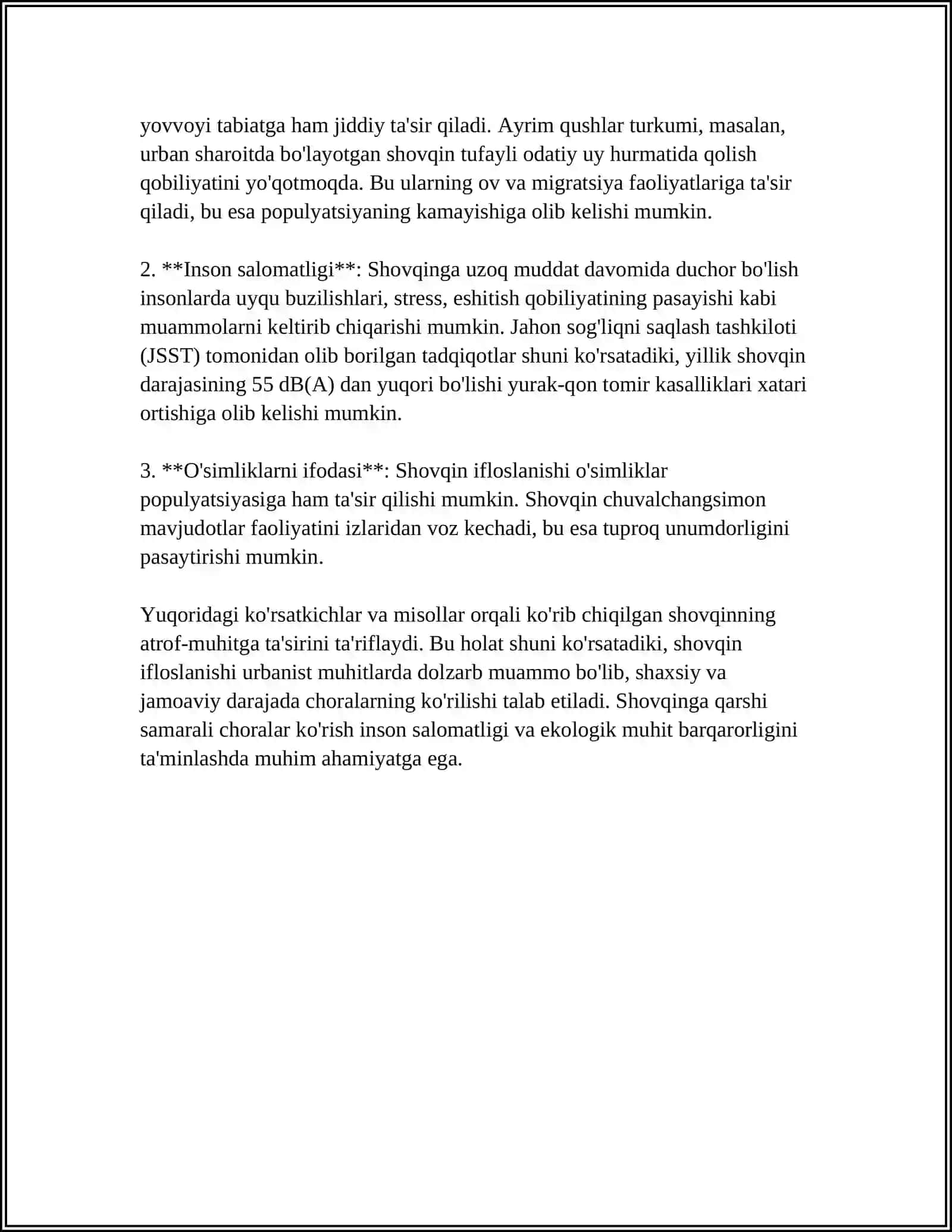 SHOVQIN VA TITRASHDAN HIMOYALANISH 4