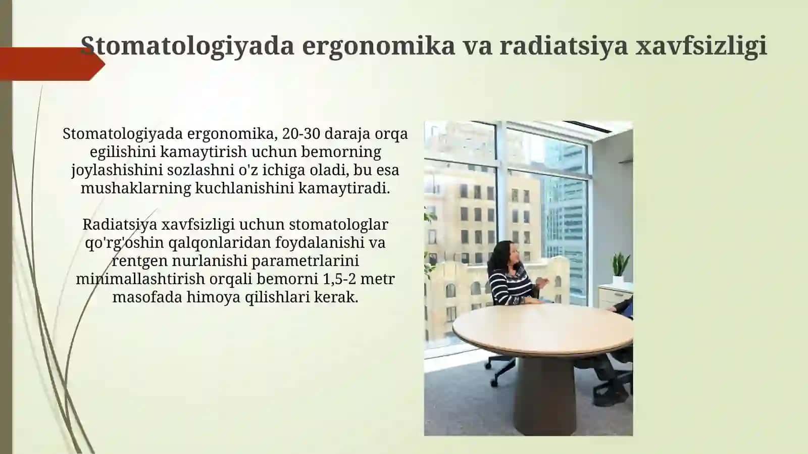 Stamatalogiyada Shaxsiy va kasbiy sog‘lomlashtirish qoidalari 4