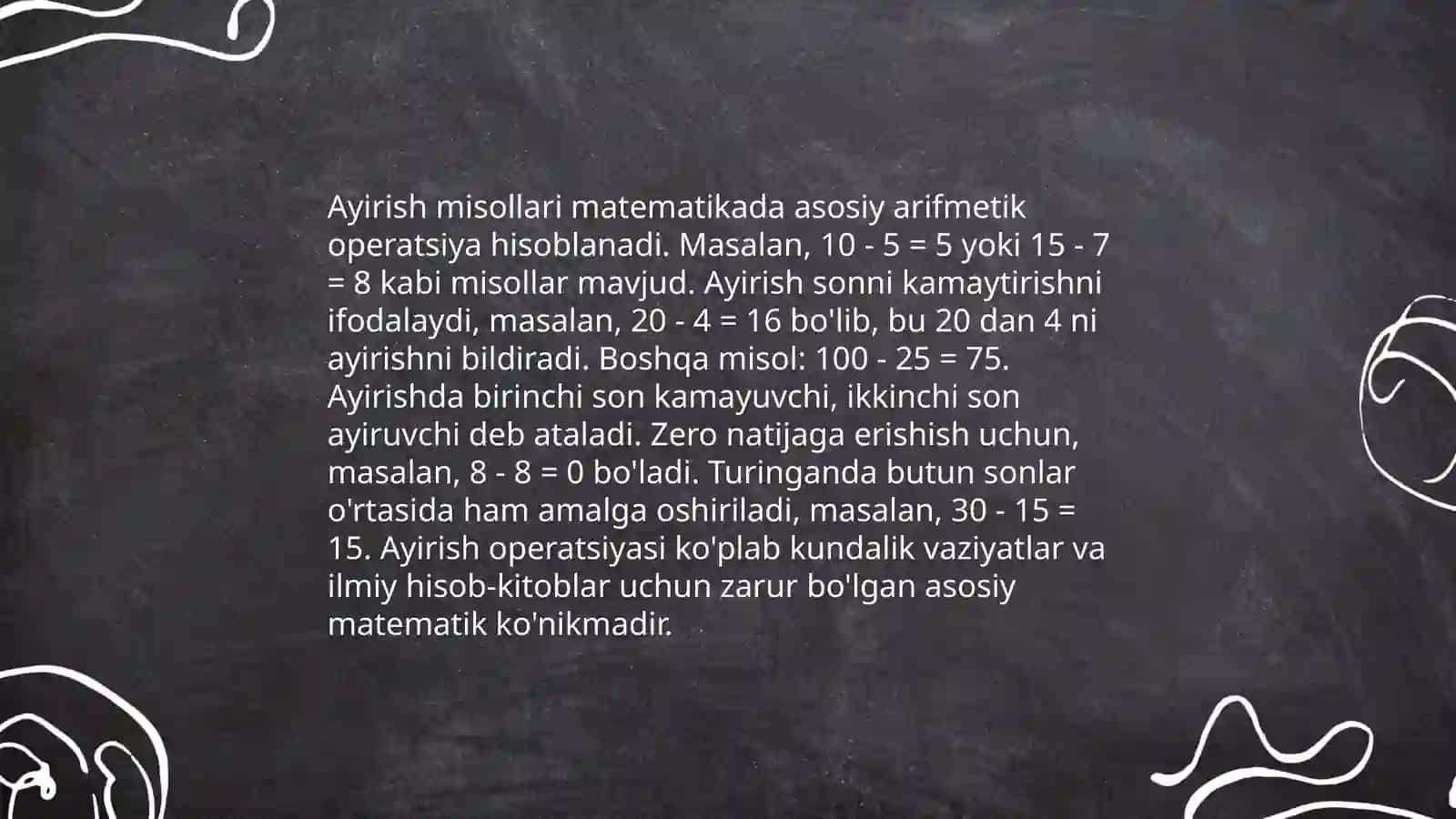 Qo‘shish misollari 4