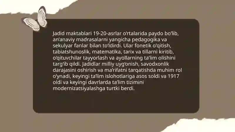 Sharq Uygonish davrida ta'lim tarbiya taraqqiyoti 4