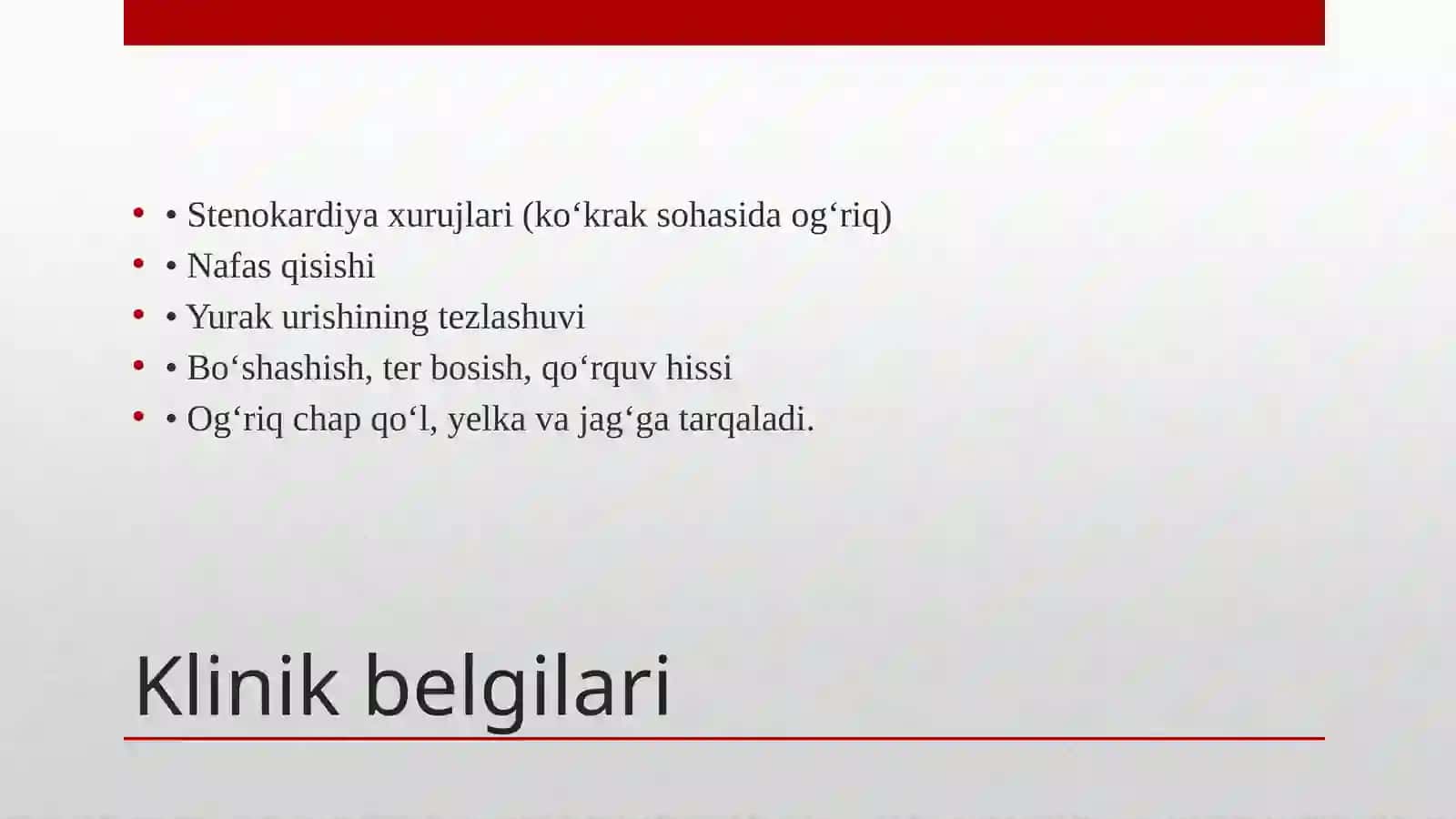 YURAK ISHEMIK KASALLIGINI DAVOLASH USULLARI 4